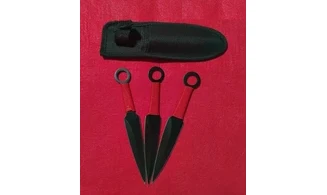 3 COUTEAUX DE LANCER KUNAI