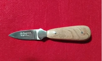 LANCETTE HUITRE LARGE MANCHE BOIS