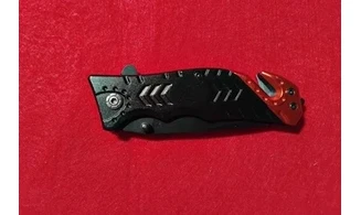 COUTEAU SECURITE SEMI-AUTO ORANGE